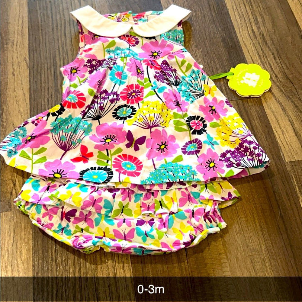 Vera Bradley baby 0-3m set NWT